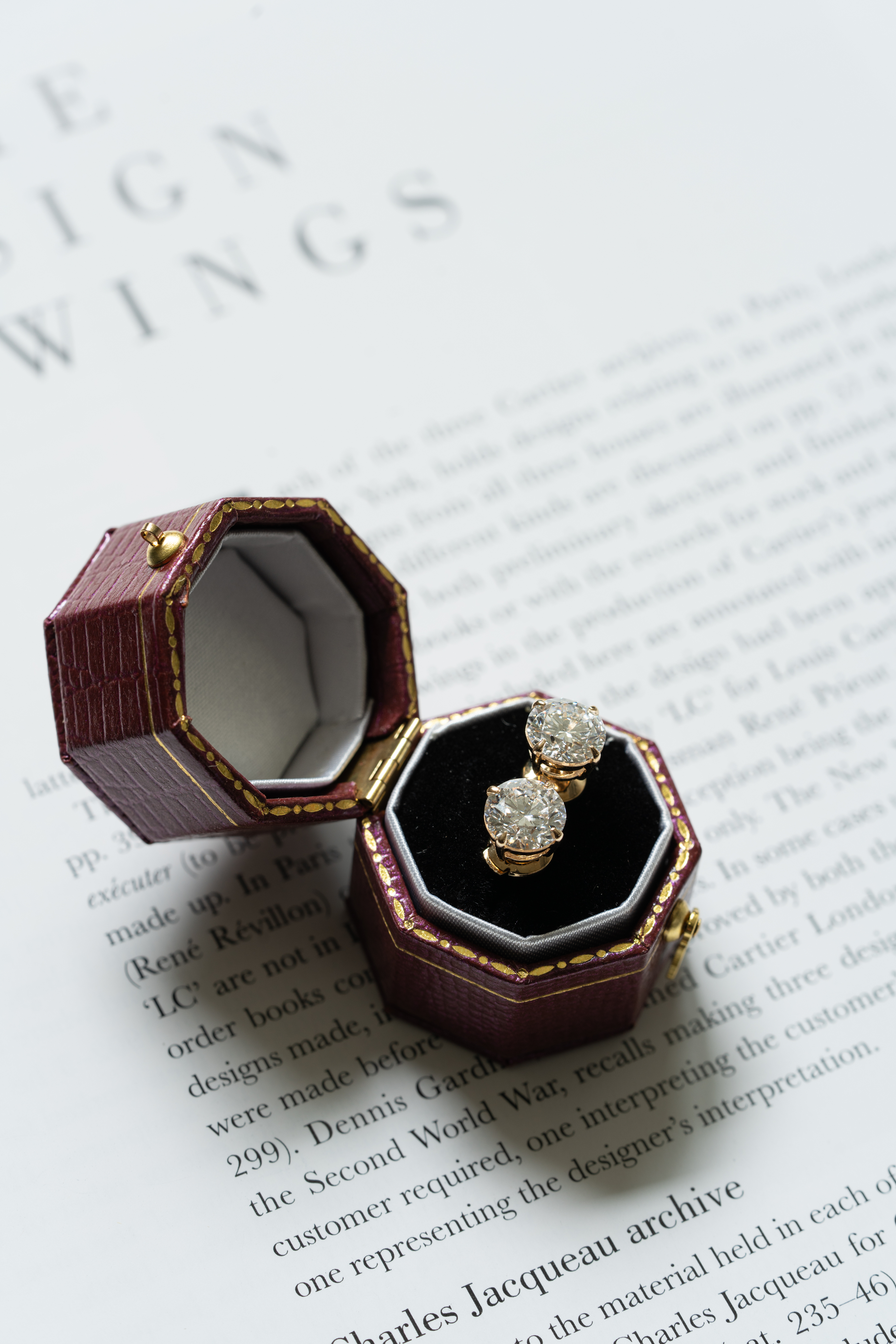 Side profile portrait of a woman
